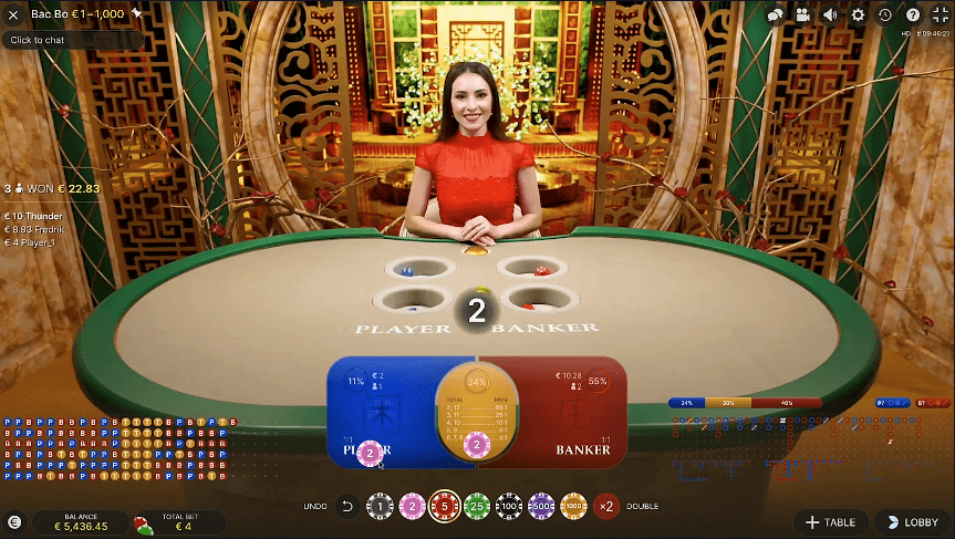 Bac Bo (Evolution Gaming) Image 1
